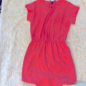 The Webster at Target drawstring dress in melon